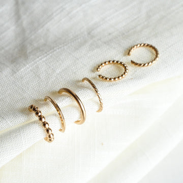 Ear Cuffs - Quad Espresso Jewelry