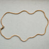 Shiny Twisted Chain - Quad Espresso Jewelry