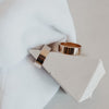 Thick Flat Band - Quad Espresso Jewelry