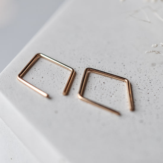 Mini Diamond Sliders - Quad Espresso Jewelry