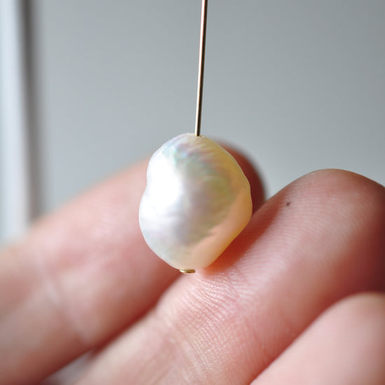 Pearl Nugget Drops - Quad Espresso Jewelry