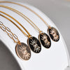 Evil Eye Charm Necklace - Quad Espresso Jewelry