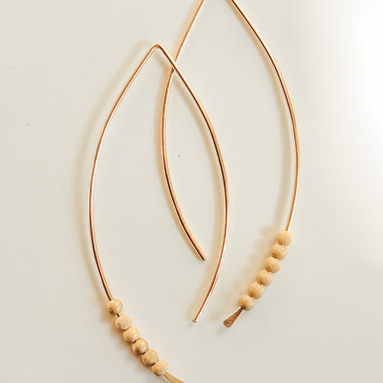 Sparkle Beaded Waves - Quad Espresso Jewelry