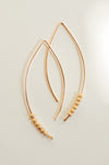 Sparkle Beaded Waves - Quad Espresso Jewelry