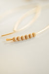 Sparkle Beaded Waves - Quad Espresso Jewelry