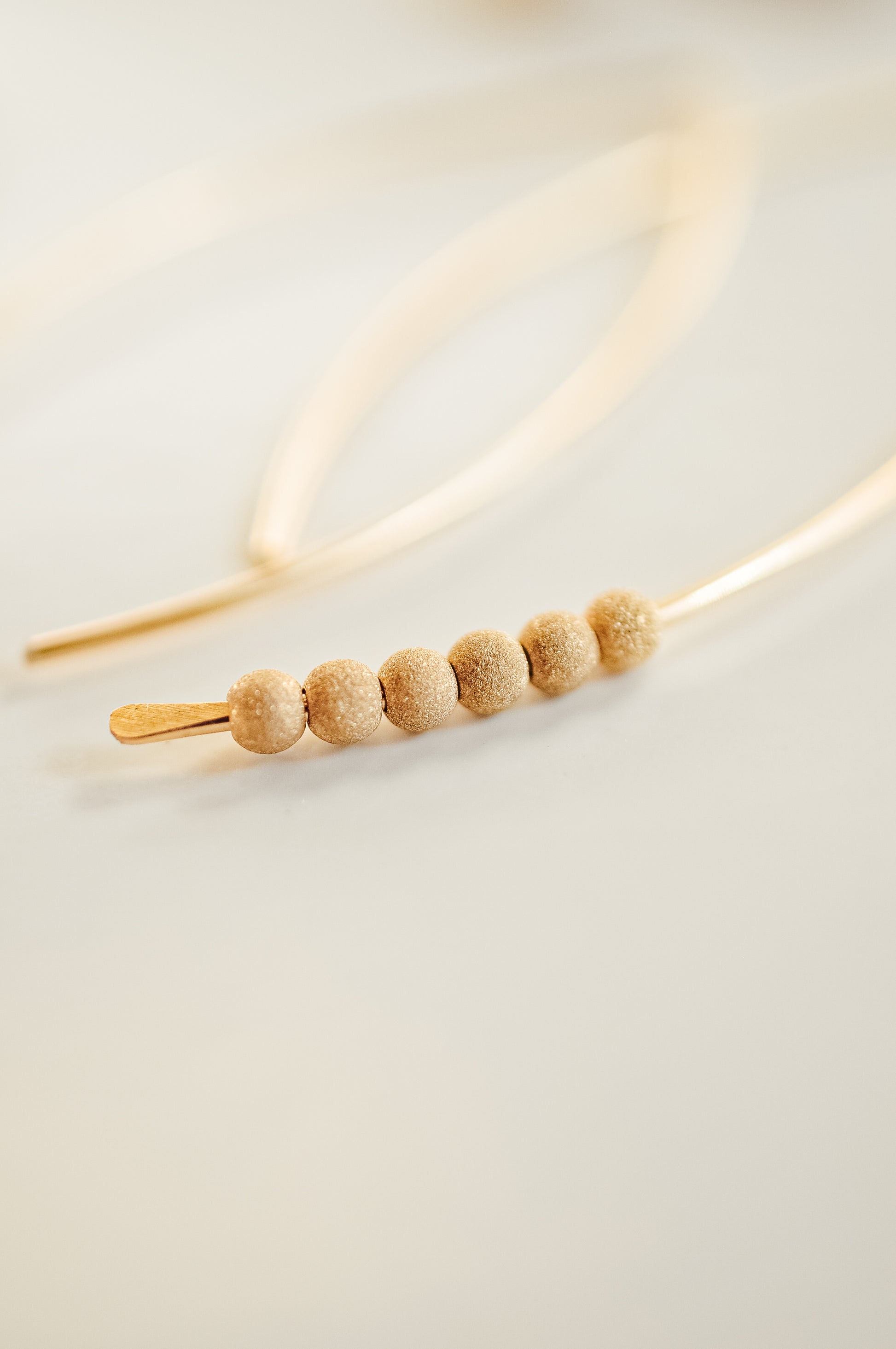 Sparkle Beaded Waves - Quad Espresso Jewelry