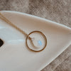 Moonstone Sphere Necklace - Quad Espresso Jewelry
