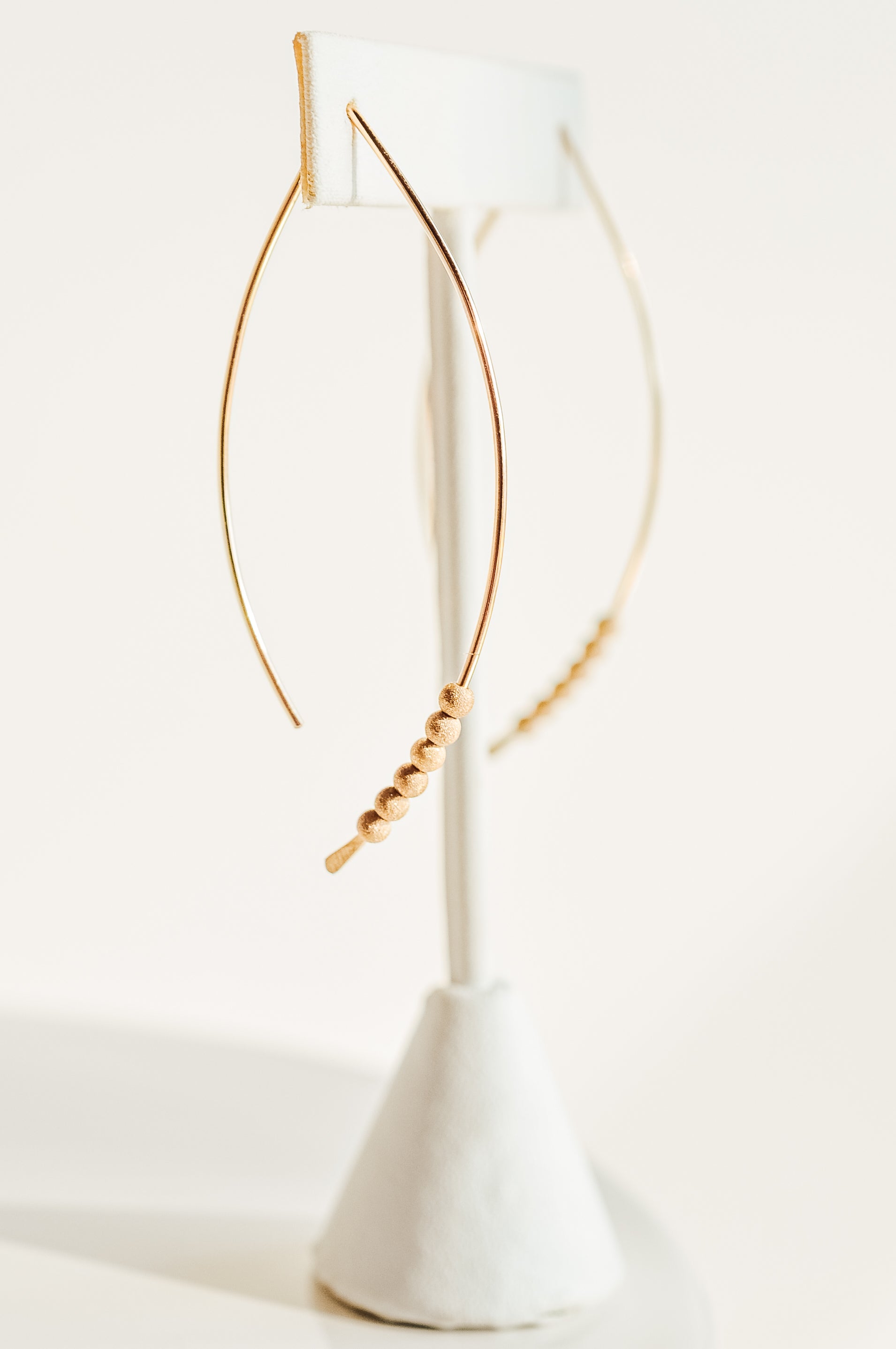Sparkle Beaded Waves - Quad Espresso Jewelry