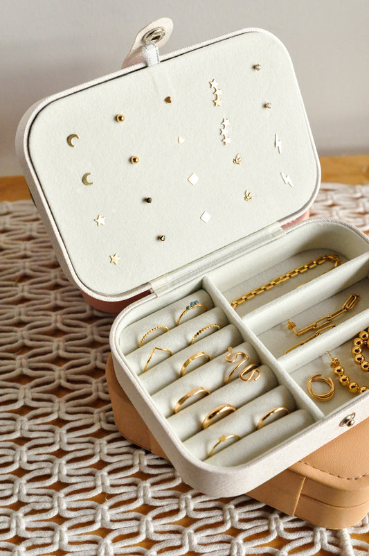 Every Day Jewelry Case - Quad Espresso Jewelry