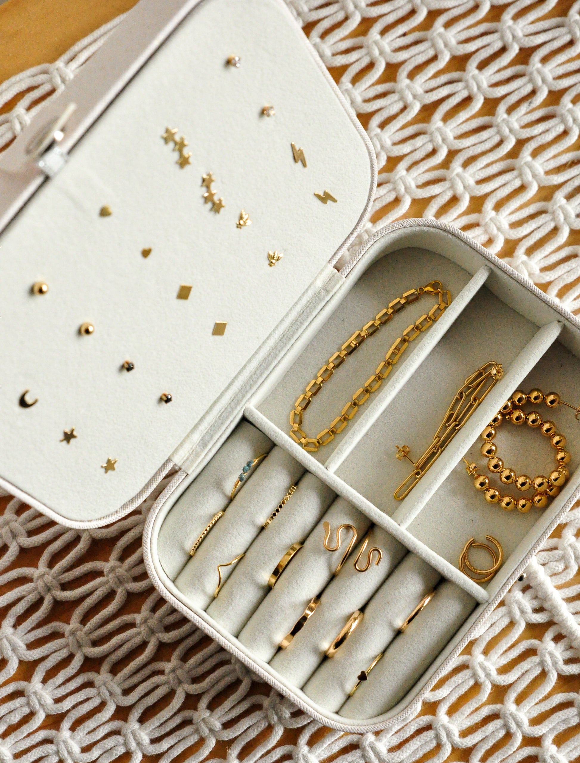 Every Day Jewelry Case - Quad Espresso Jewelry