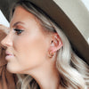 Weekend Hoops - Quad Espresso Jewelry