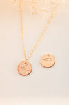 State Disc Necklace - Quad Espresso Jewelry