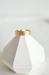 Flower Texture Band Ring - Quad Espresso Jewelry