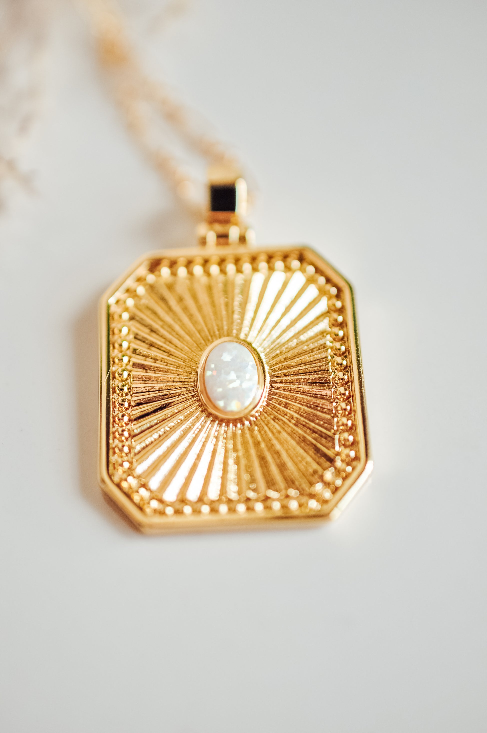Statement Opal Necklace - Quad Espresso Jewelry