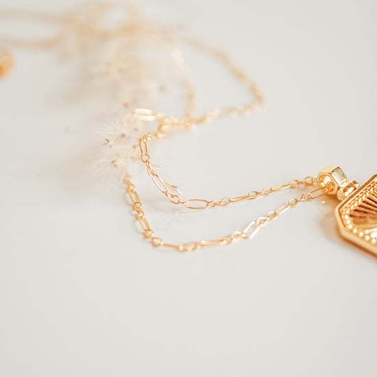 Statement Opal Necklace - Quad Espresso Jewelry