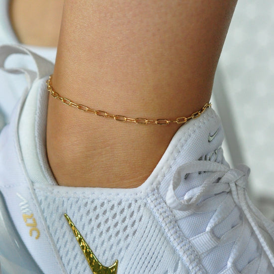 Medium Lilah Anklet - Quad Espresso Jewelry