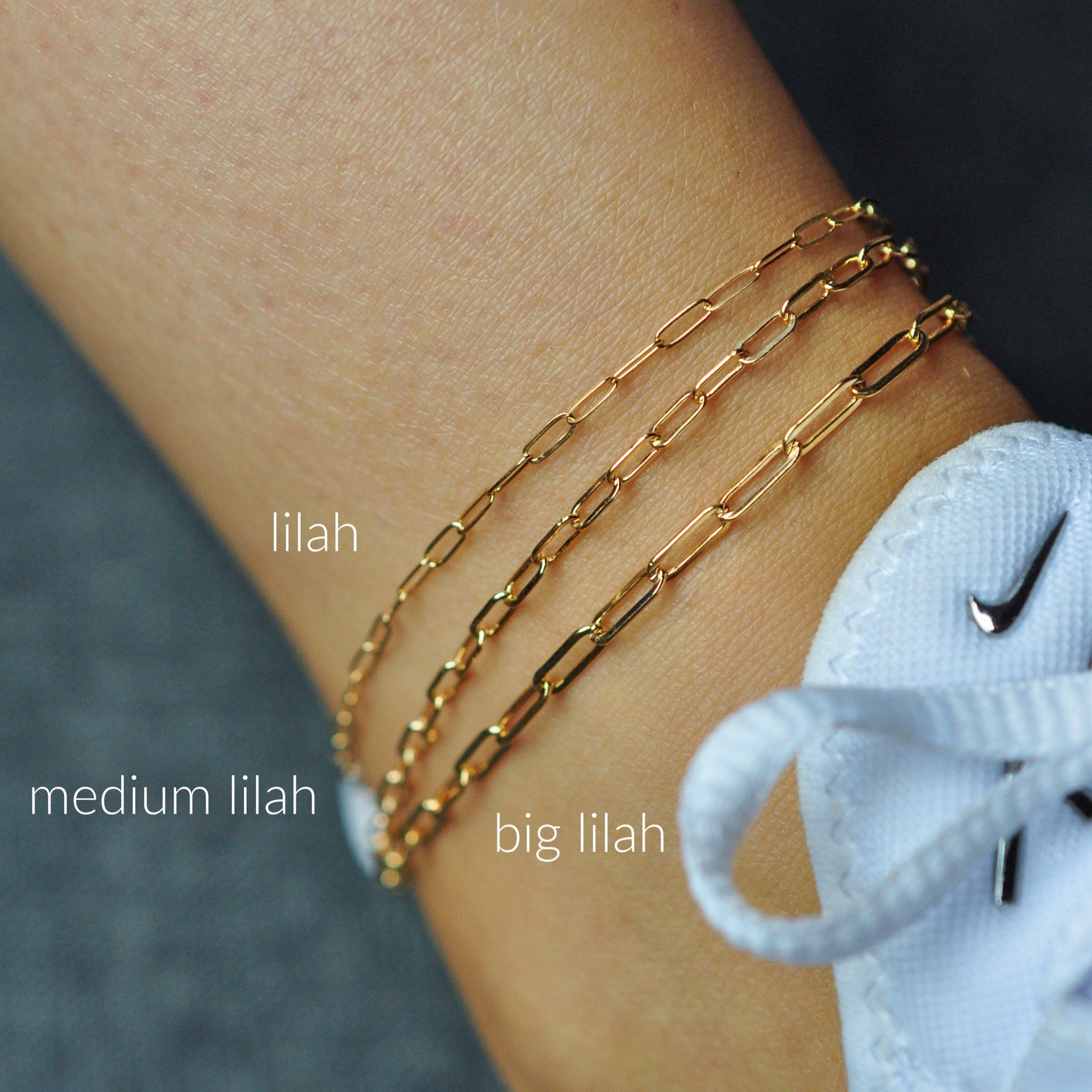 Big Lilah Anklet - Quad Espresso Jewelry