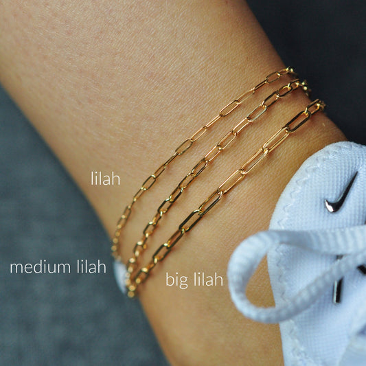 Big Lilah Anklet - Quad Espresso Jewelry