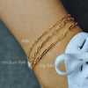 Lilah Anklet - Quad Espresso Jewelry