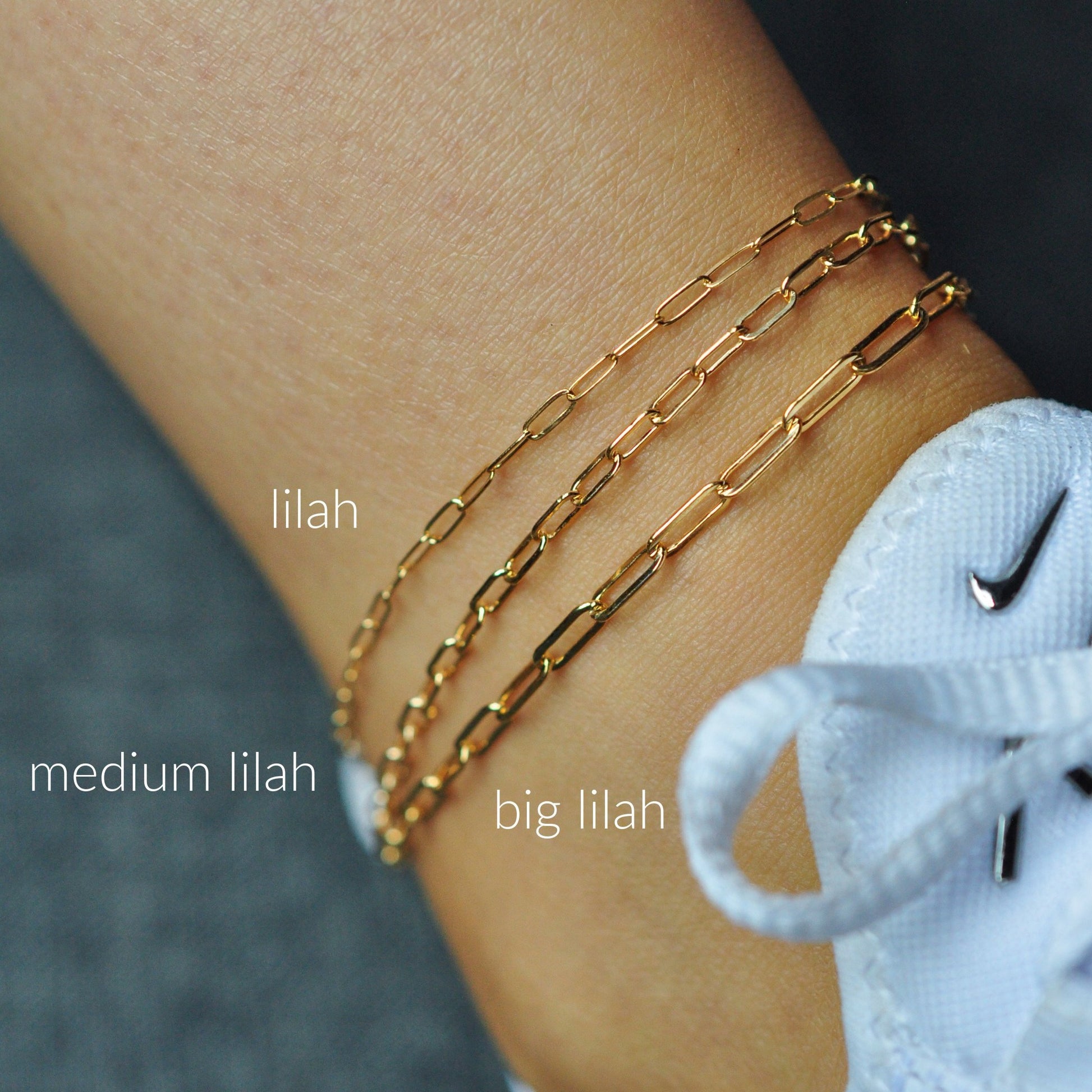 Lilah Anklet - Quad Espresso Jewelry
