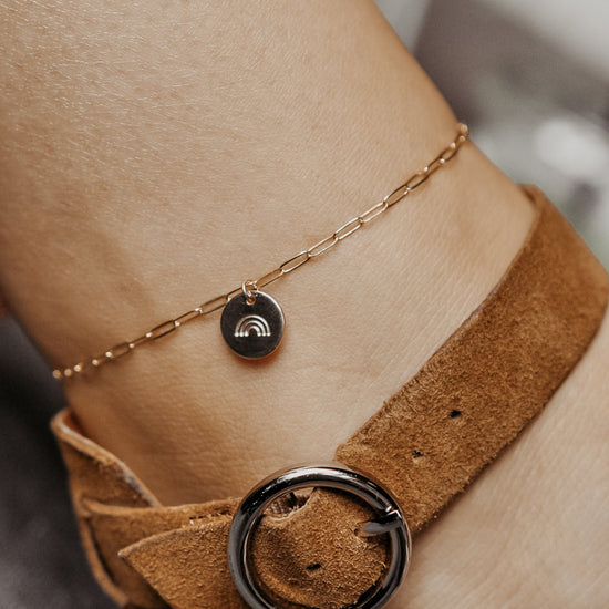 Anklet Disc Add On - Quad Espresso Jewelry