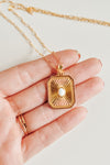 Statement Opal Necklace - Quad Espresso Jewelry
