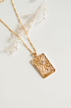Sun Tarot Charm Necklace - Quad Espresso Jewelry