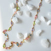 Pastel Stone Necklace - Quad Espresso Jewelry