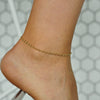 Poppy Anklet - Quad Espresso Jewelry