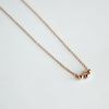 Sphere Necklace - Quad Espresso Jewelry