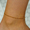 Penny Anklet - Quad Espresso Jewelry