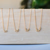 Sphere Necklace - Quad Espresso Jewelry