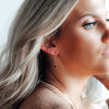 Star Loop Earrings - Quad Espresso Jewelry
