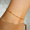 Big Lilah Anklet - Quad Espresso Jewelry