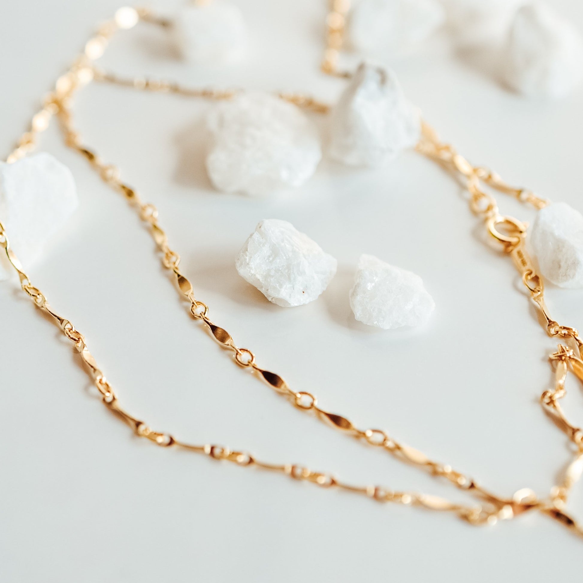 June Chain - Quad Espresso Jewelry