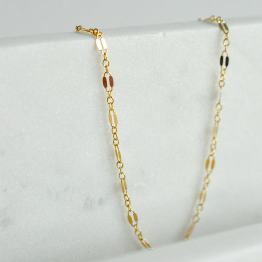 Lacie Anklet - Quad Espresso Jewelry