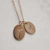 Dandellion Oval Necklace - Quad Espresso Jewelry