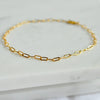 Medium Lilah Anklet - Quad Espresso Jewelry