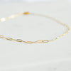 Lilah Anklet - Quad Espresso Jewelry
