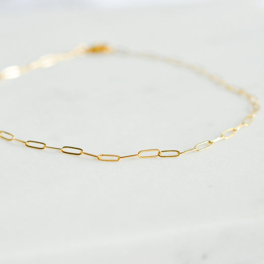 Lilah Anklet - Quad Espresso Jewelry