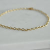Poppy Anklet - Quad Espresso Jewelry