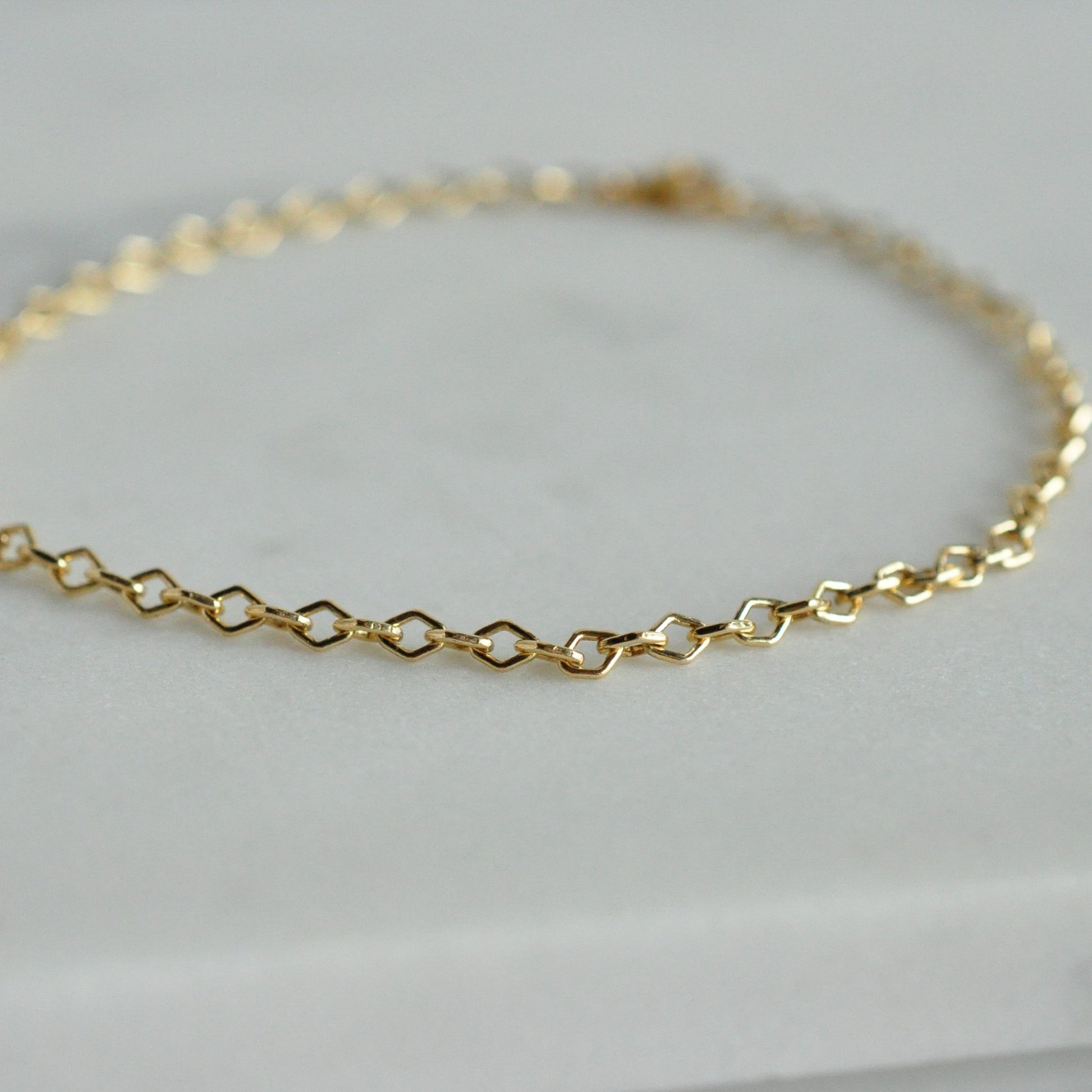 Poppy Anklet - Quad Espresso Jewelry