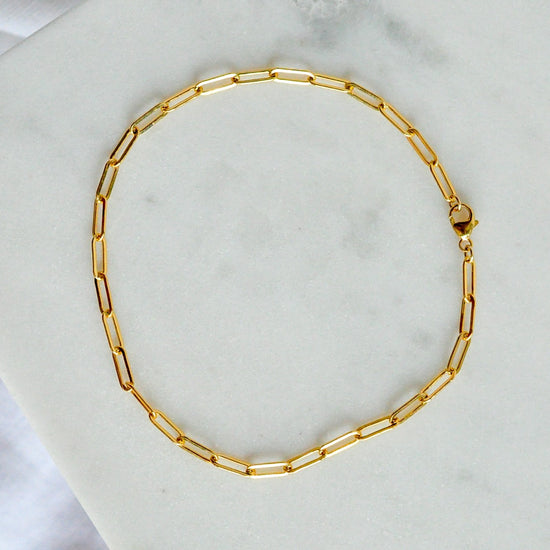 Big Lilah Anklet - Quad Espresso Jewelry