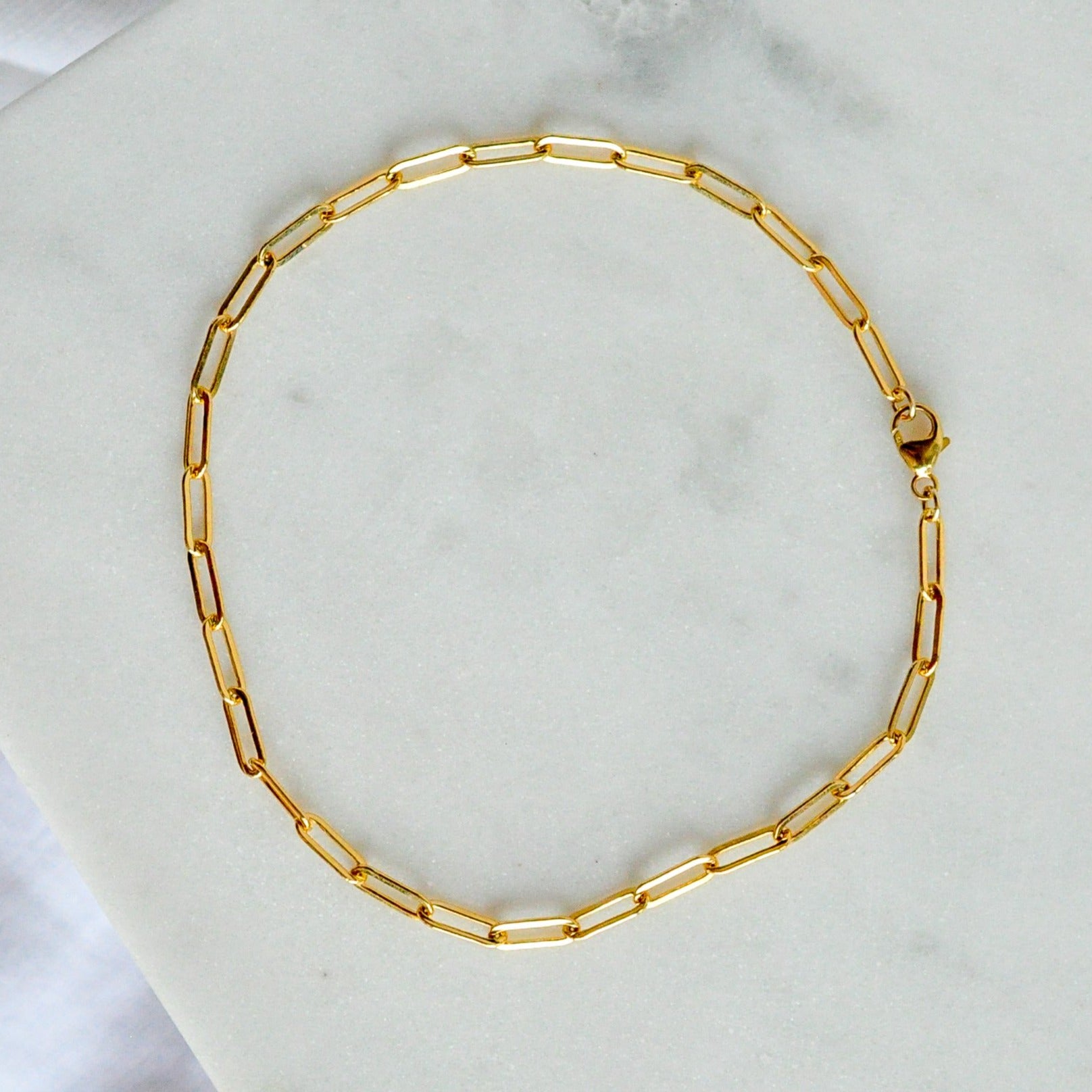 Big Lilah Anklet - Quad Espresso Jewelry