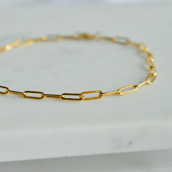 Big Lilah Anklet - Quad Espresso Jewelry