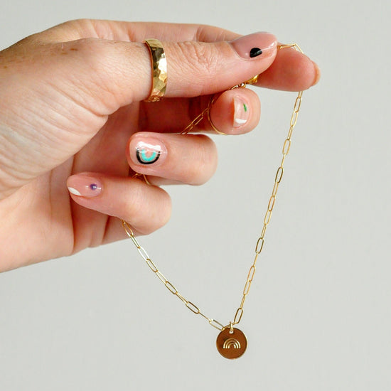 Anklet Disc Add On - Quad Espresso Jewelry