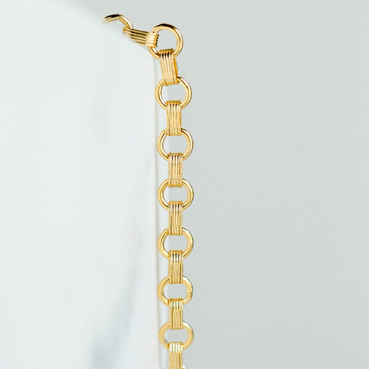Willow Chain - Quad Espresso Jewelry