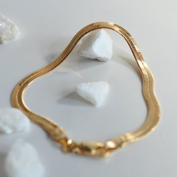 Luna Anklet - Quad Espresso Jewelry