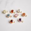 Birthstone Charm Necklace - Quad Espresso Jewelry