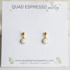 Opal Earrings - Quad Espresso Jewelry